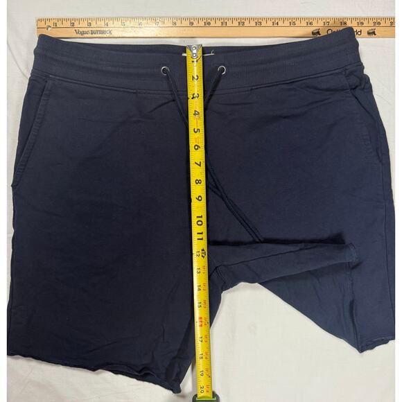 Daily Bread & Boxers Men's Solid Drawstring Lounge Short AP2 Dark Navy Large - Picture 9 of 13